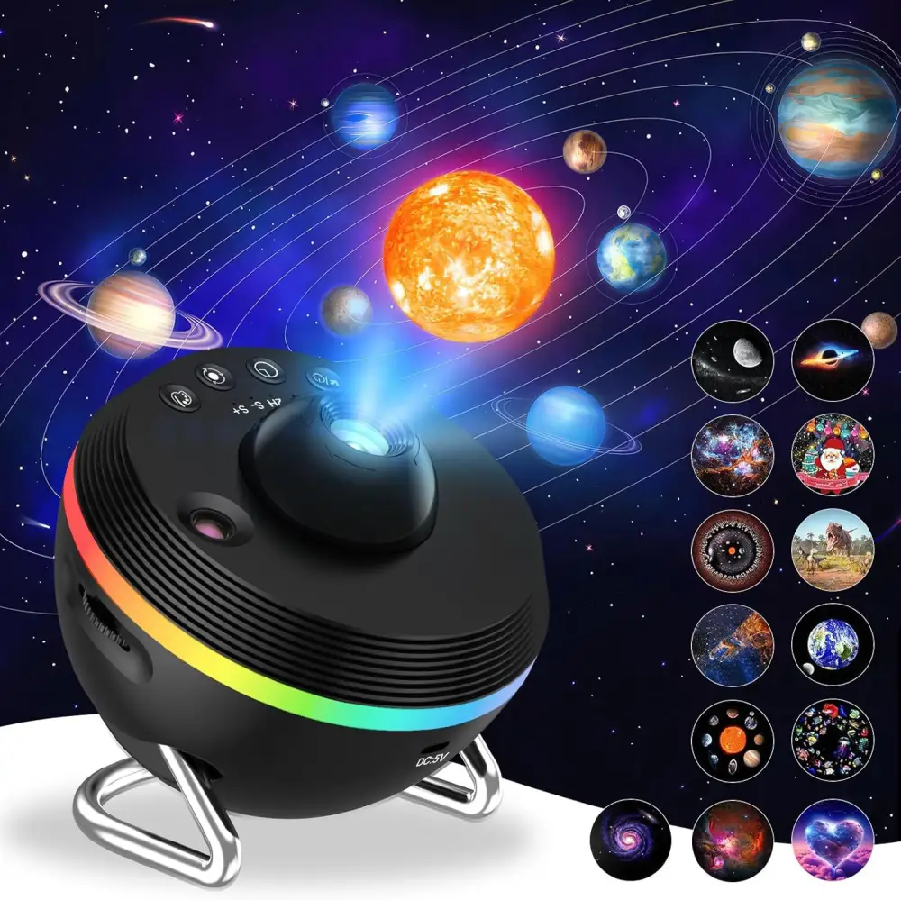 13 in 1 Ultra Clear Galaxy Projector Lamp Rotary