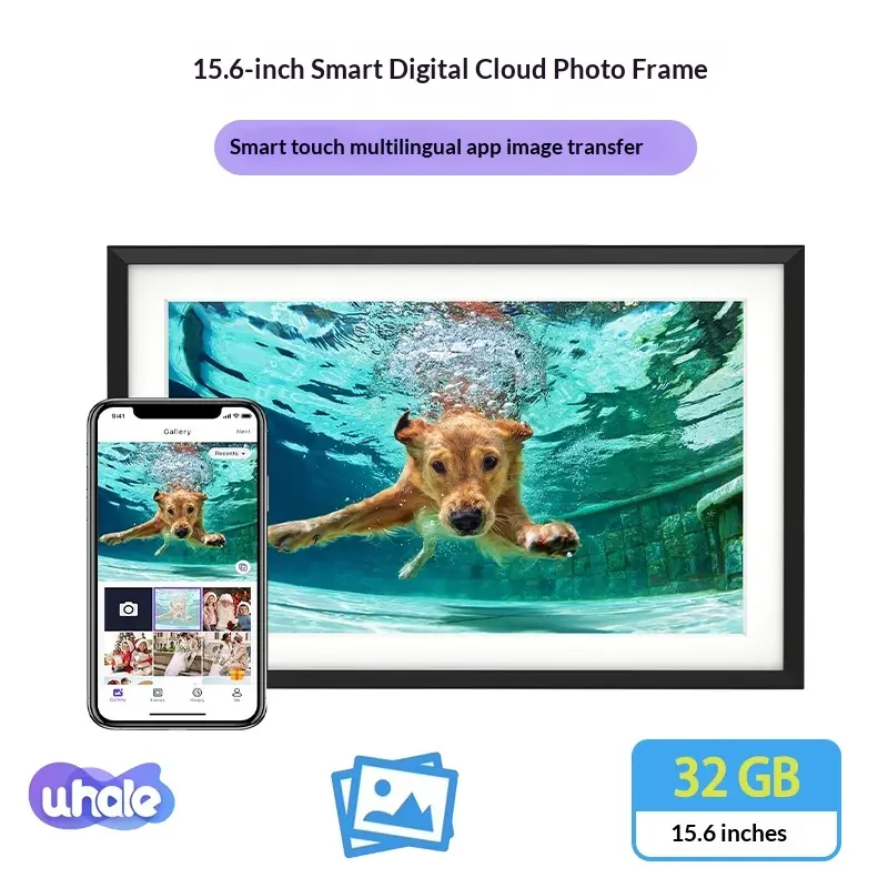 Touchscreen Digital Photo Frame Display