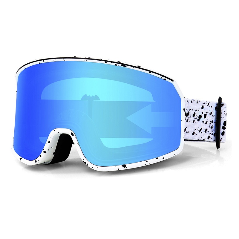 Outdoor Sports Ski Goggles Anti-Fog Large-Curved Lens Snow Goggles For Men And Women