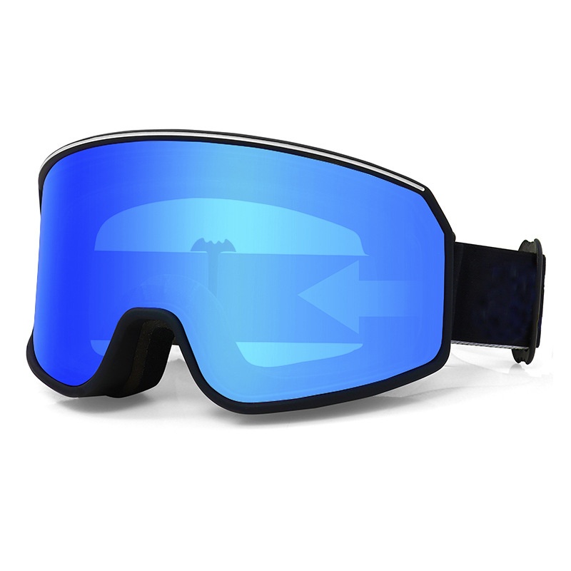 Outdoor Sports Ski Goggles Anti-Fog Large-Curved Lens Snow Goggles For Men And Women