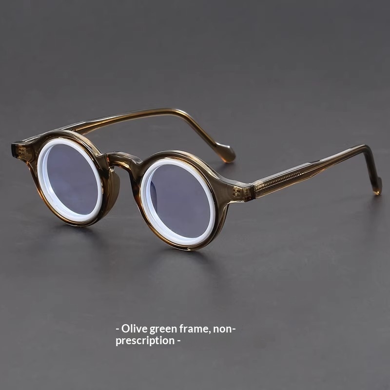 Niche Handmade Eyeglass Frames For Men With Photochromic Prescription Lenses