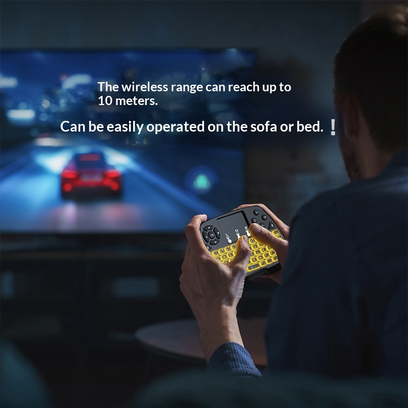 Pocket-sized Mini Keyboard And Mouse 24G Wireless 7