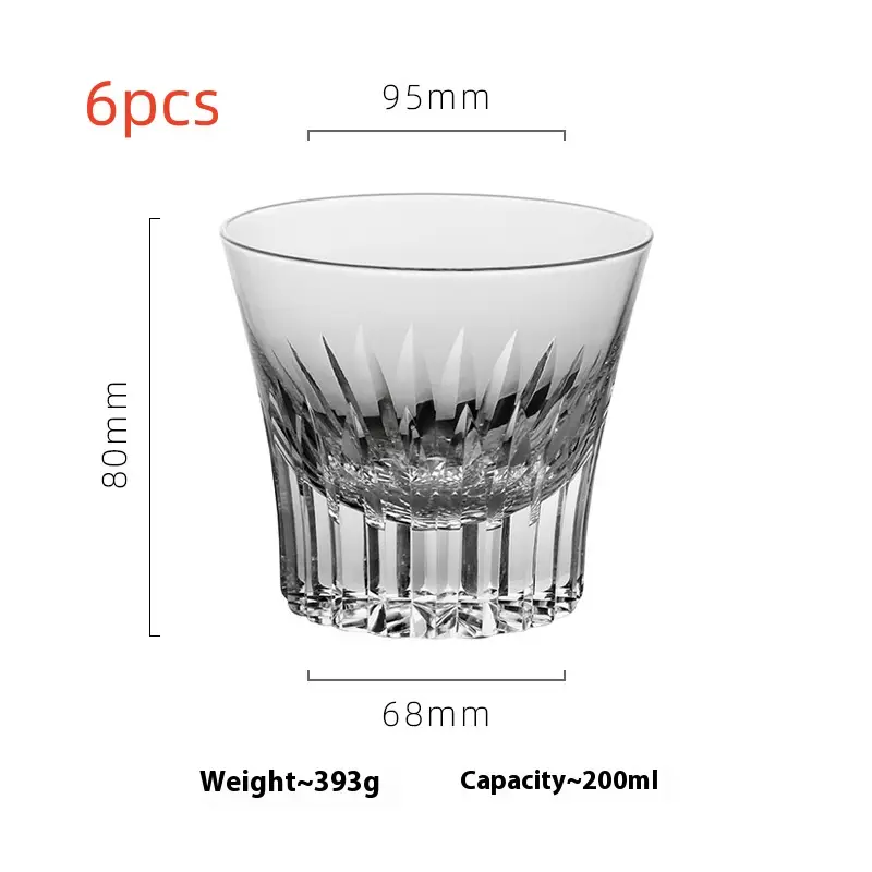 Whiskey Glass Crystal Glass Household