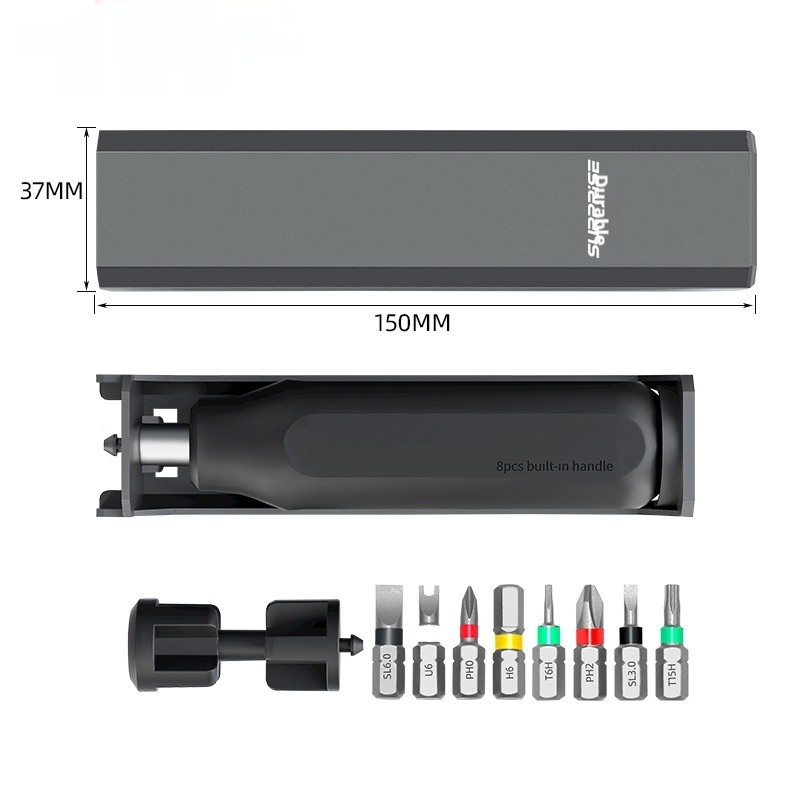 8-in-1 Screwdriver Set For Home Use Multi-Function Phillips And Flathead Screwdrivers Repair Tools