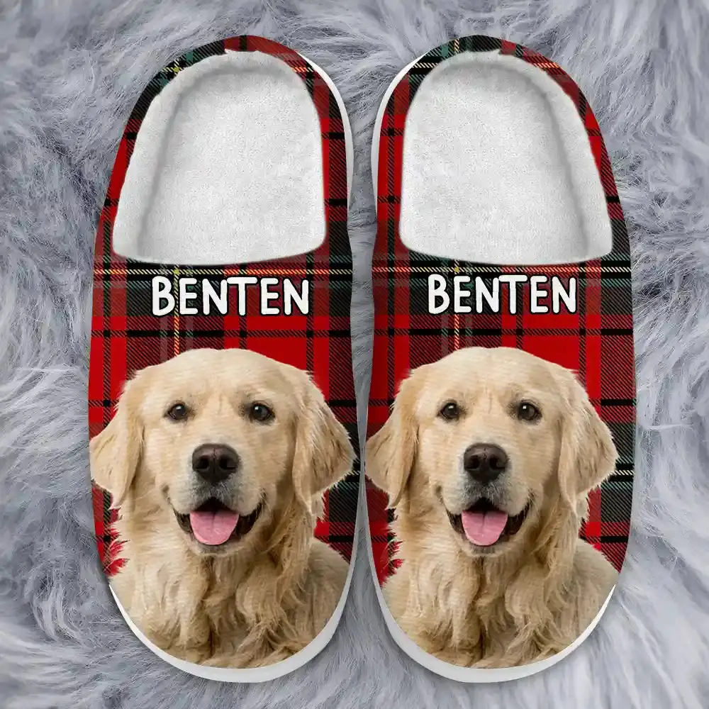 Personalized Patterned Cotton Slippers