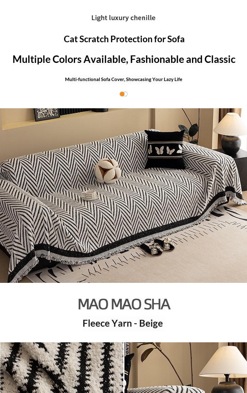 Sofa Cover Cloth To Protect Sofas From Cat Scratches