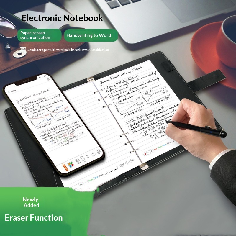 Electronic Notebook Smart Handwriting Office Notebook With Paper-Screen Synchronization - Image 1