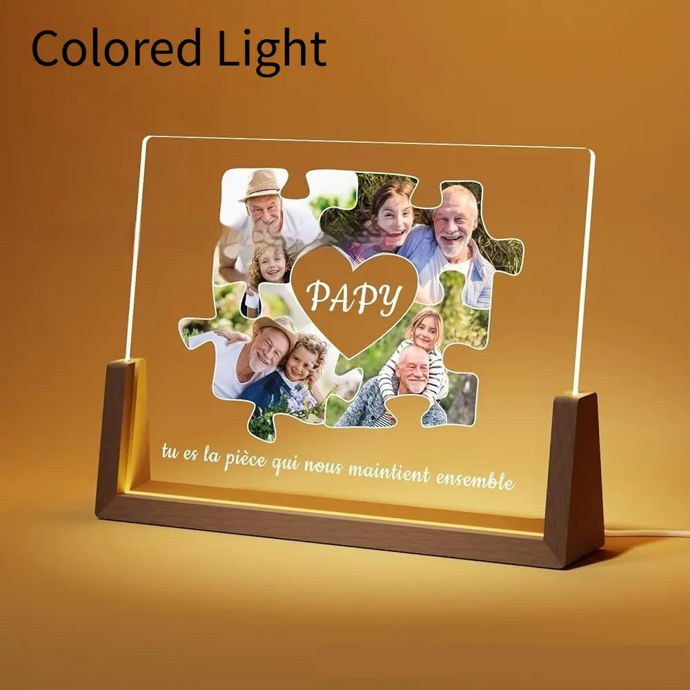Customized U-shaped Night Light Festive Gift Ornament