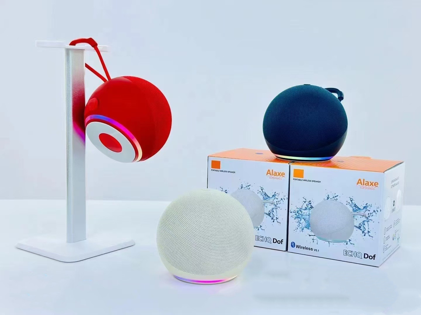 Wall-mounted Fabric Card-slot Mini Speaker With Desktop Subwoofer