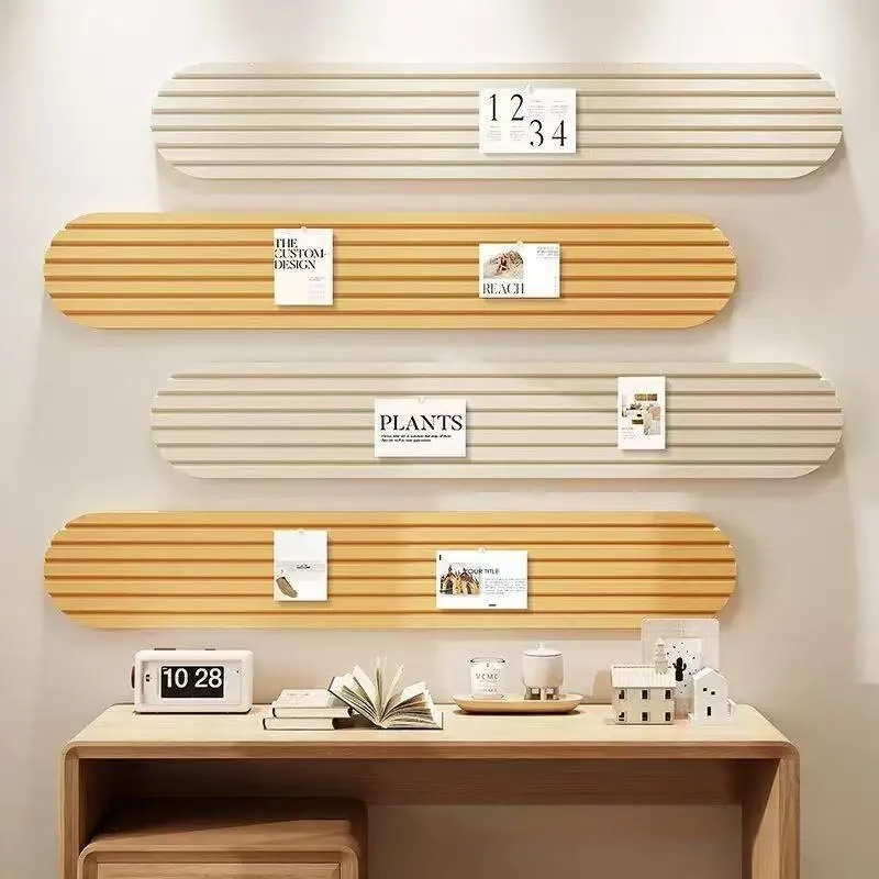 DIY Creative Decorative Grooved Felt Board - Yellow