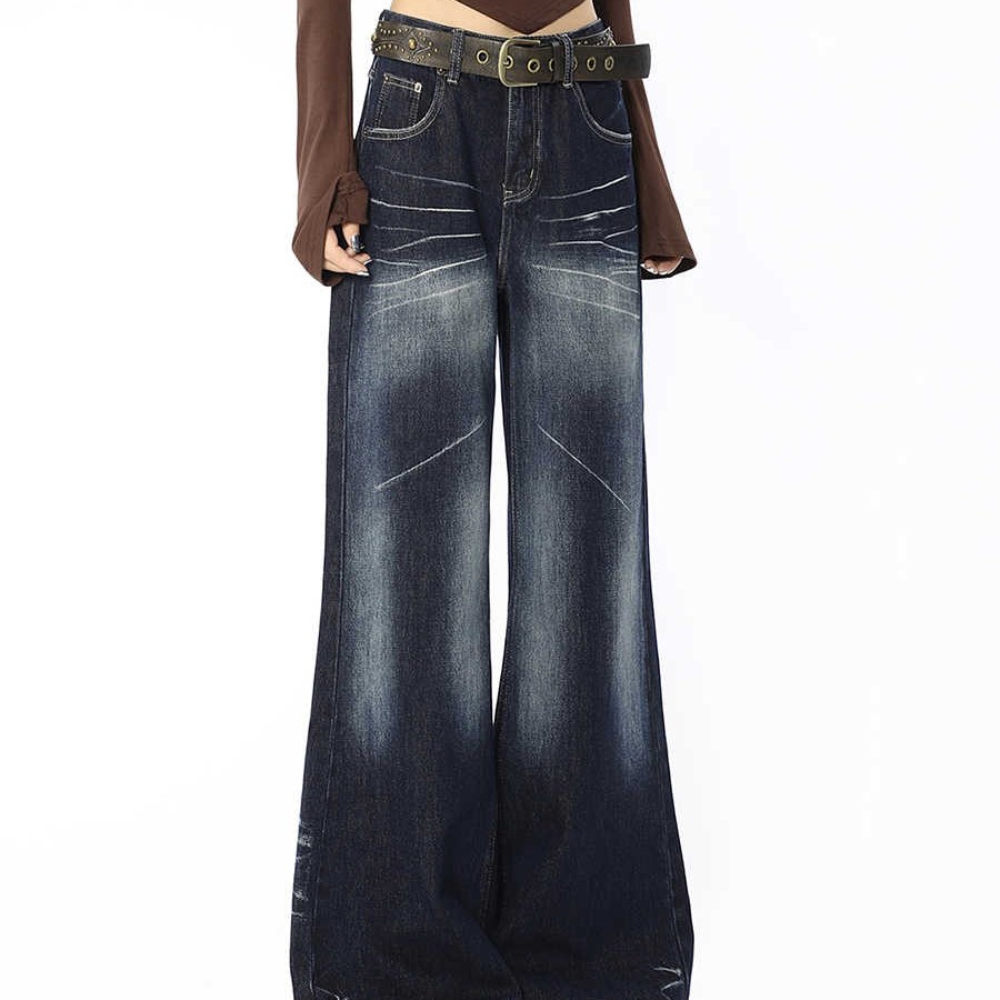 Retro Design Relaxed Micro-pants