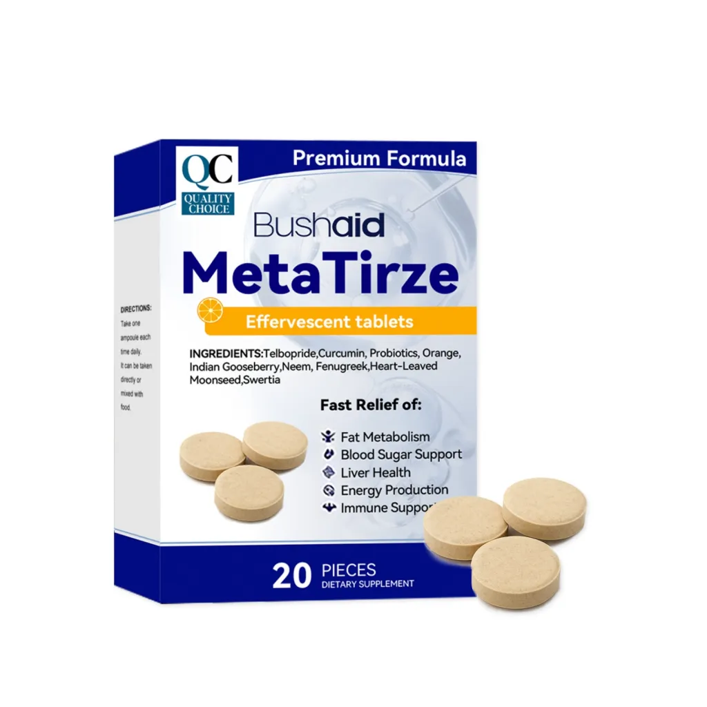Orange Flavor Metabolism Support Effervescent Tablets - 20 Pieces