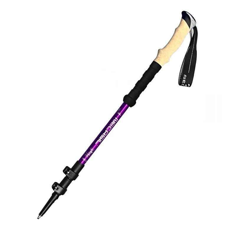 Outdoor Hiking And Telescopic 3-section Trekking Poles Unisex Hiking Poles