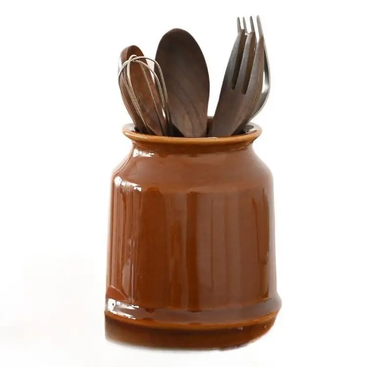 Ceramic Storage Bucket For Tableware Stylish Ceramic Chopstick Holder