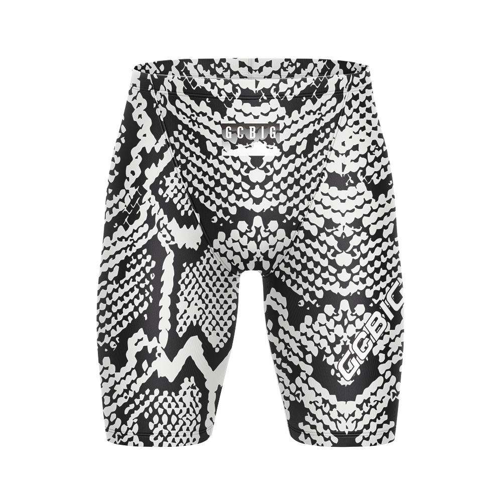 Men's Swim Boxer Briefs Quick-Drying Tight-Fitting Beach Shorts