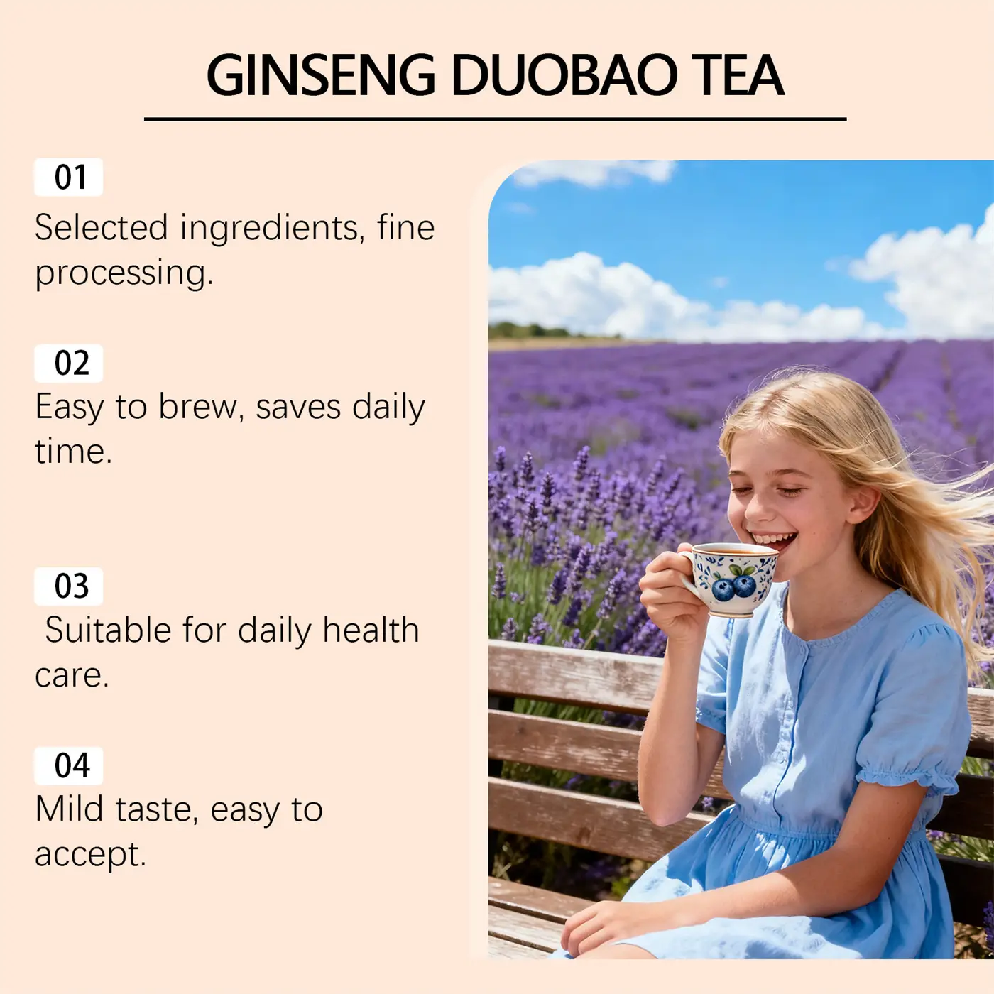 Ginseng Herbal Health Tea