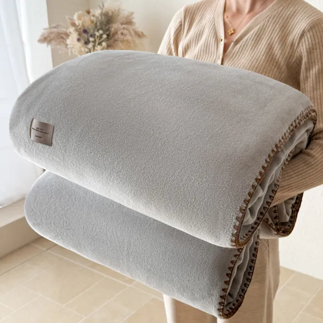 Coral Fleece Sofa Shawl Suitable For All Four Seasons Elegant Gray - Shop at LoveMi
