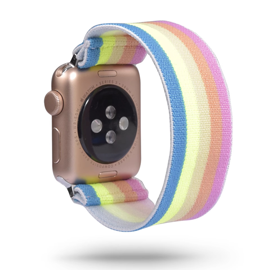 Elastic Nylon Strap With Bohemian Style