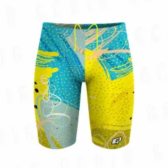Men's Flat-crease Swim Trunks, Quick-drying Beach Shorts - 6Color-3Xl - View 1