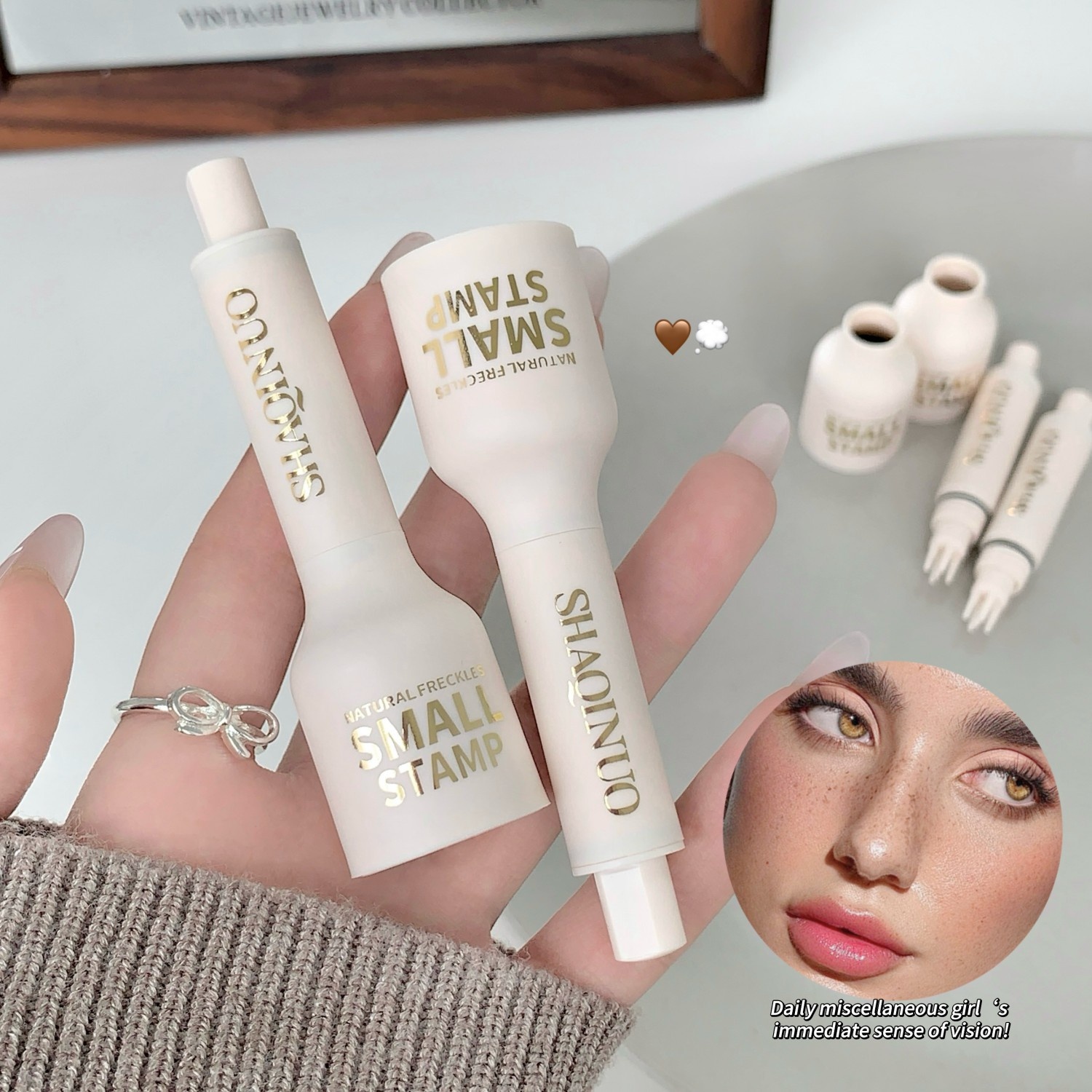 Natural Freckle Mini Stamp, Waterproof And Spot-Removing