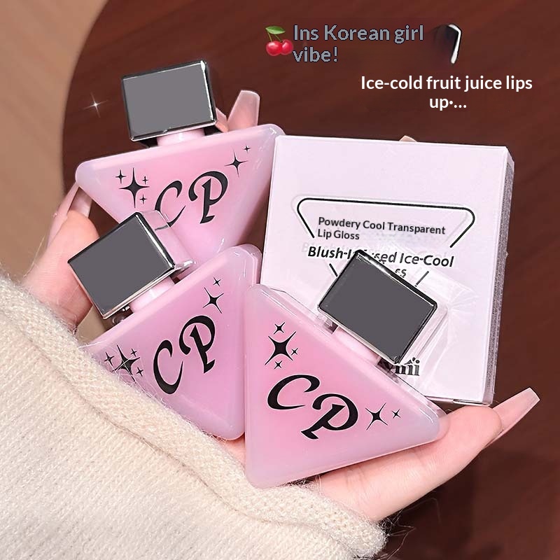 Pink Infusion Cool And Refreshing Lip Gloss Moisturizing Yet Light Weight And Sheer