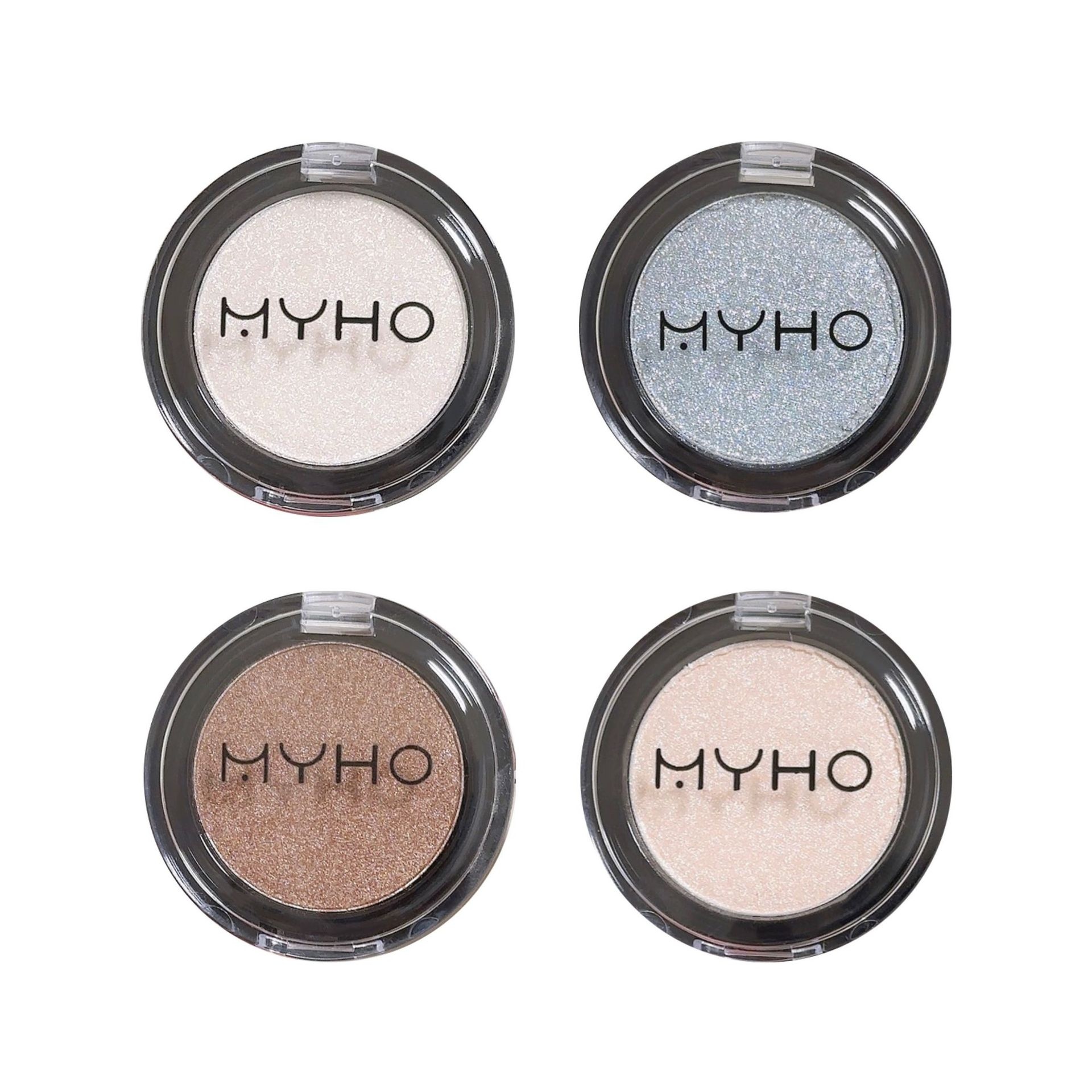 Single-Color Eyeshadow Palette With Crushed DiamondsDual-Use For Cheeks And Eyes To Brighten Your Look 6