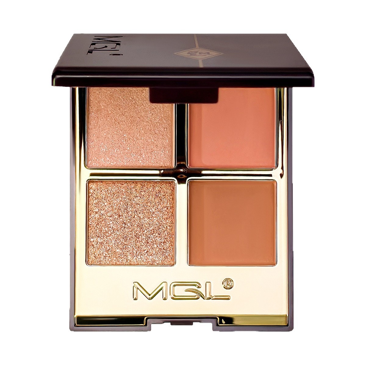 Matte And Pearly Everyday Earth-tone Quad Eyeshadow 7