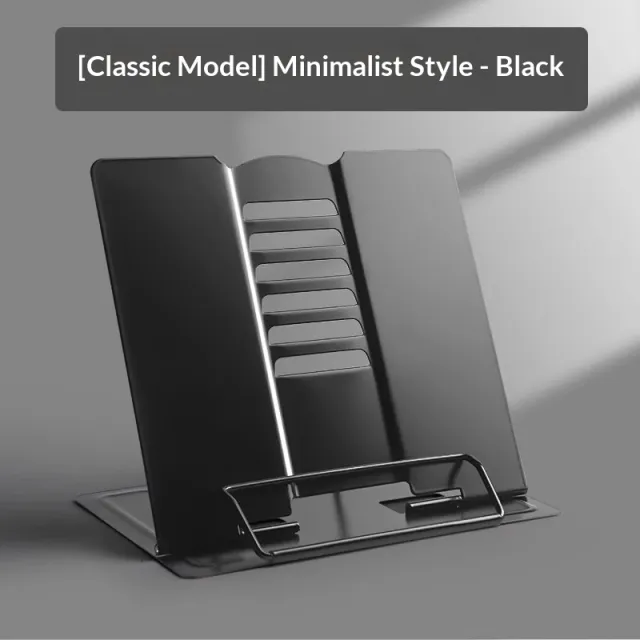 Adjustable And Simple Book Stand For Reading And Studying Black - Shop at LoveMi