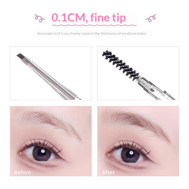 Double-ended Ultra-fine Waterproof Long-lasting Natural Eyebrow Pencil 3
