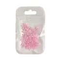 50-piece Ice-Transparent Bow Tie Resin Nail Art Accessories view 4