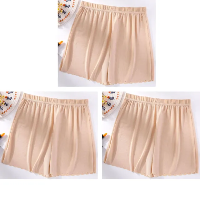 Women's Anti exposure Loose fitting Shorts Skin Color 4Xl 3Pcs - Shop at LoveMi