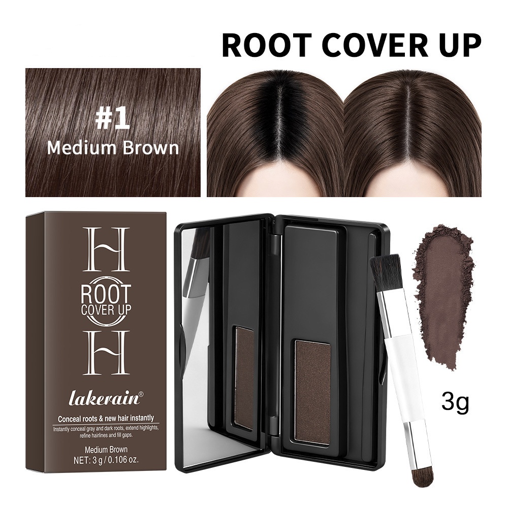 Hair Contour Palette Dual Color Hairline Powder Contour Powder 9