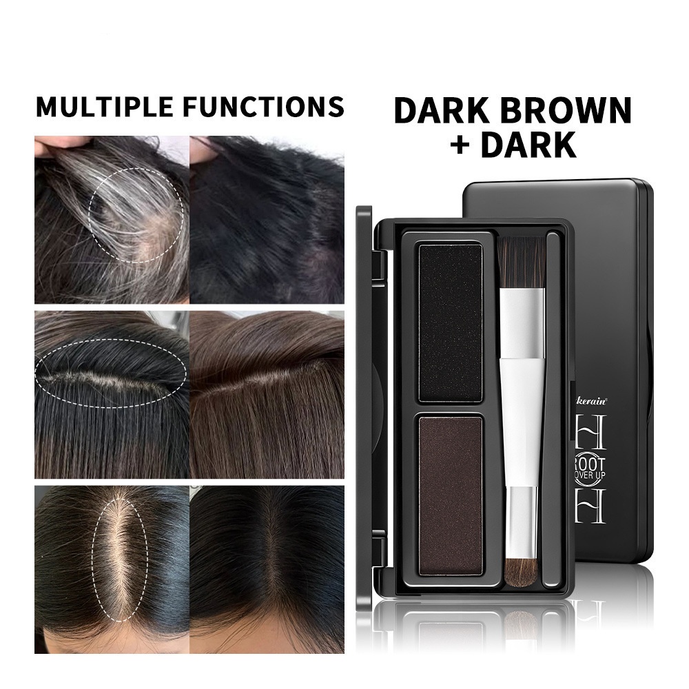Hair Contour Palette Dual Color Hairline Powder Contour Powder 10