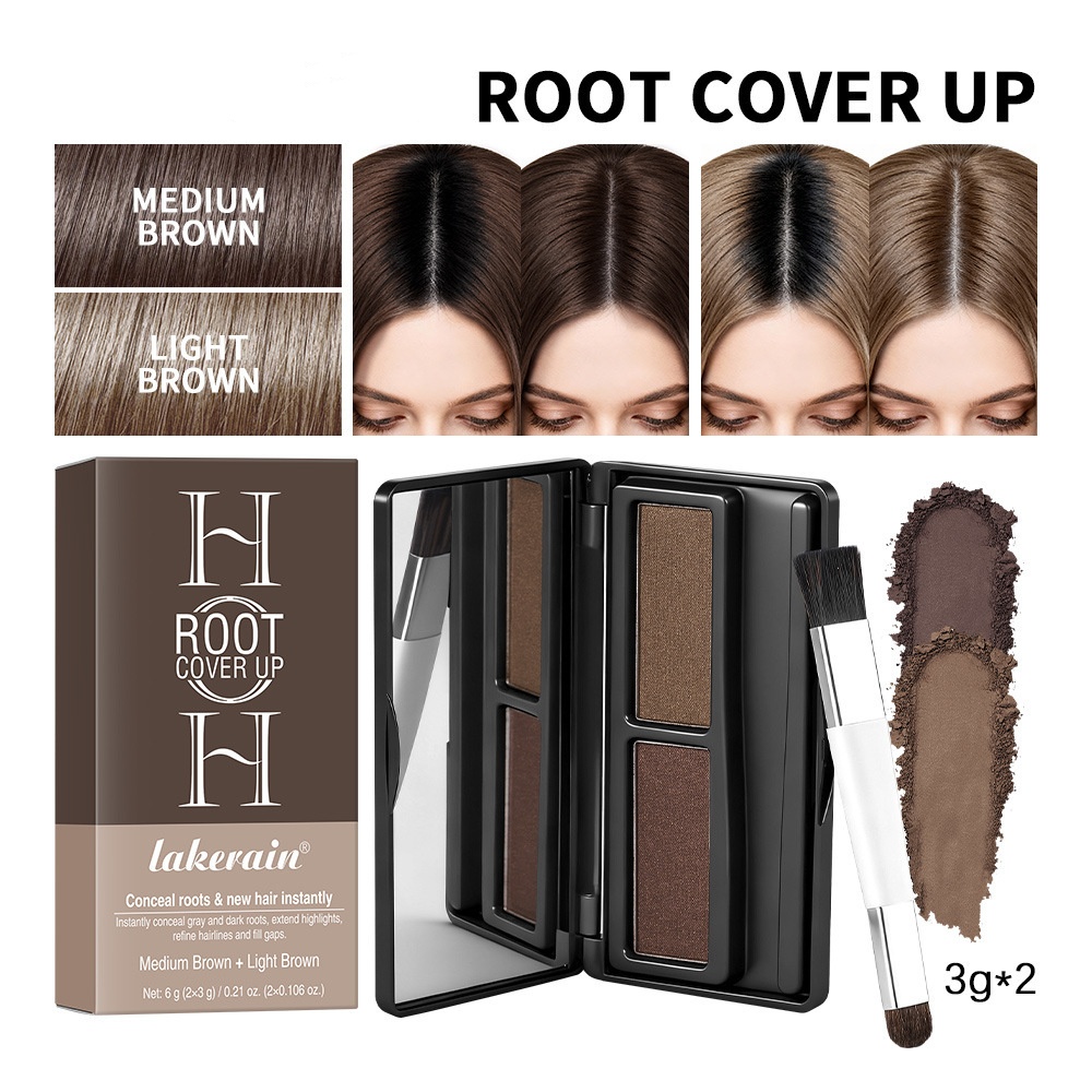 Hair Contour Palette Dual Color Hairline Powder Contour Powder 5