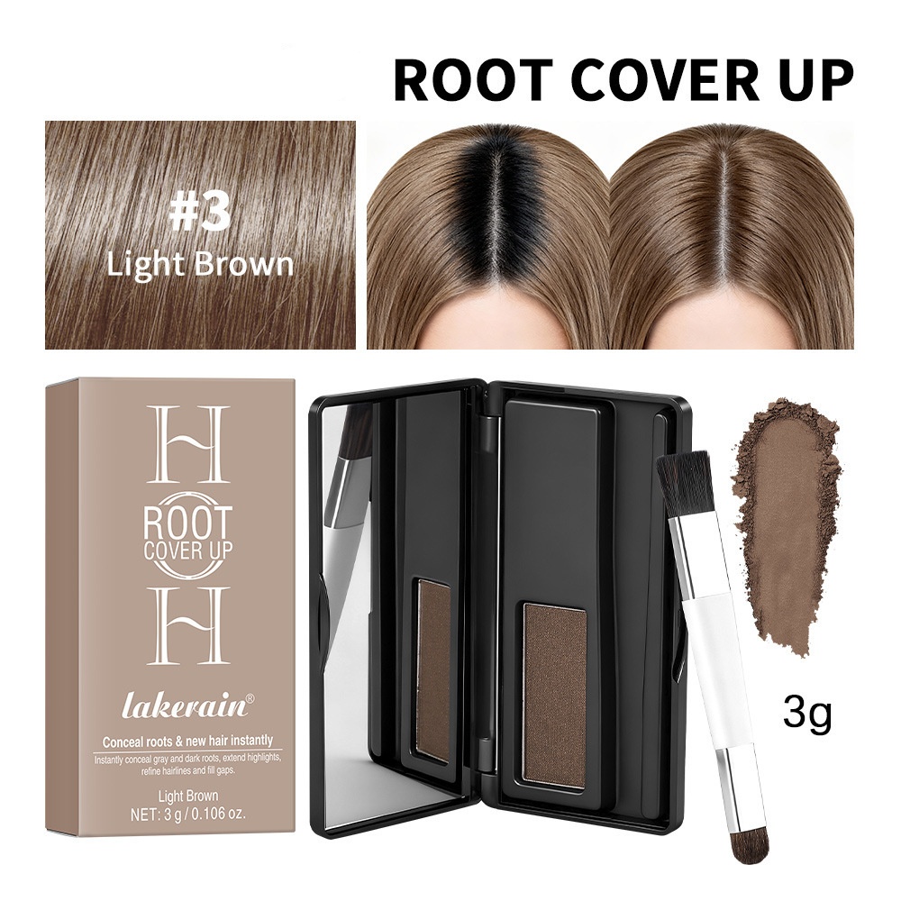 Hair Contour Palette Dual Color Hairline Powder Contour Powder 7