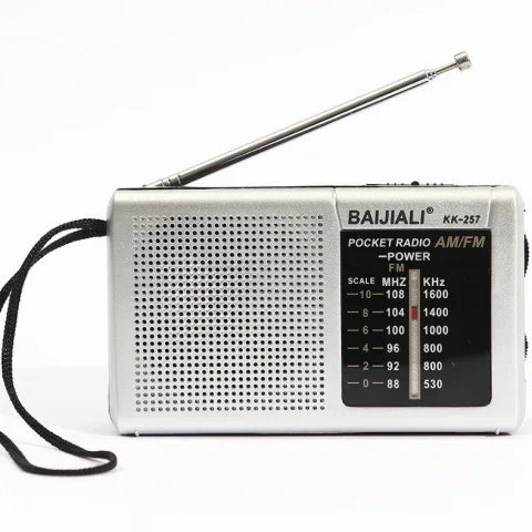 Dual-band Vintage Design Portable Mini Radio