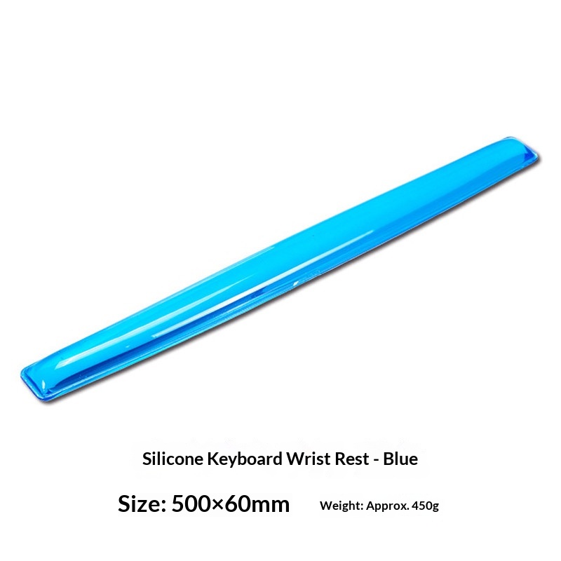 Support de poignet en silicone transparent — Confort ultime pour tes sessions de travail - image 2