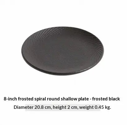 Elegant Straw Hat-shaped Pasta Plate French Style