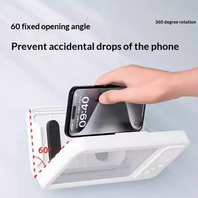 Bathroom Waterproof Mobile Phone Box Bluetooth Speaker