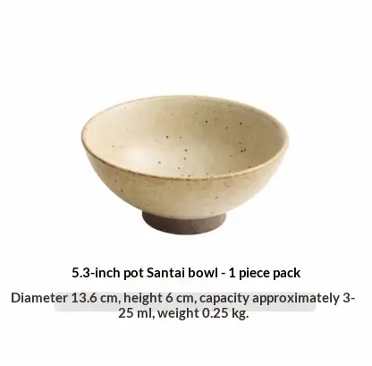 Japanese-style Retro Thickened Stoneware Rice Bowl