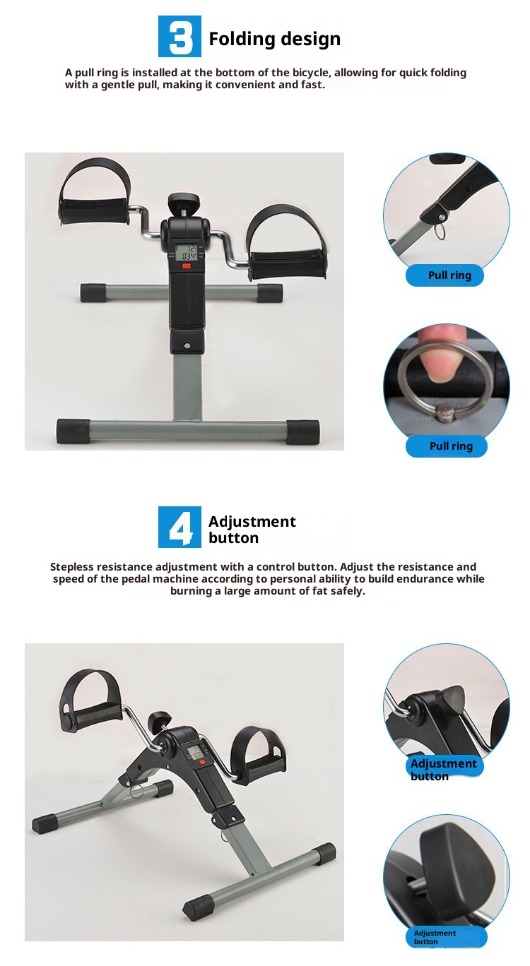 Mini Exercise Folding Bicycle Machine