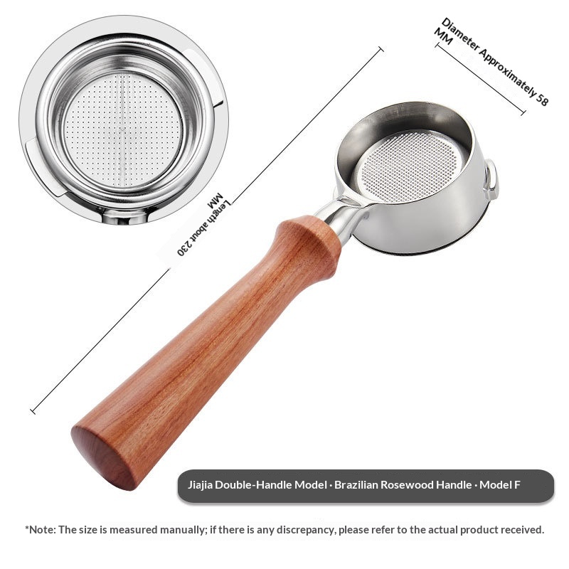 Italian-style Coffee Machine Accessories Bottomless Portafilter