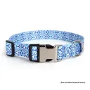 Blue And White Rhombus Plaid
