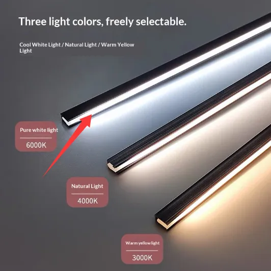 Mini Wardrobe Invisible Sensor Light Ultra thin Shelf Light Strip Linear Light White Light 6000K - Shop at LoveMi