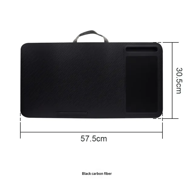 Portable Computer Desk Household Laptop Stand For Use On Lap Black Carbon Fiber - Shop at LoveMi
