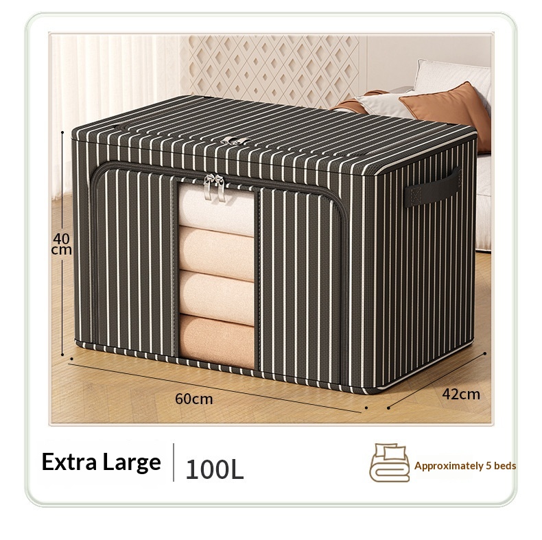 Washable Foldable Wardrobe Storage Box - Image 3