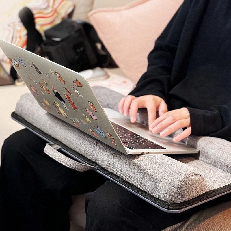 Portable Computer Desk Household Laptop Stand For Use On Lap - Image 2
