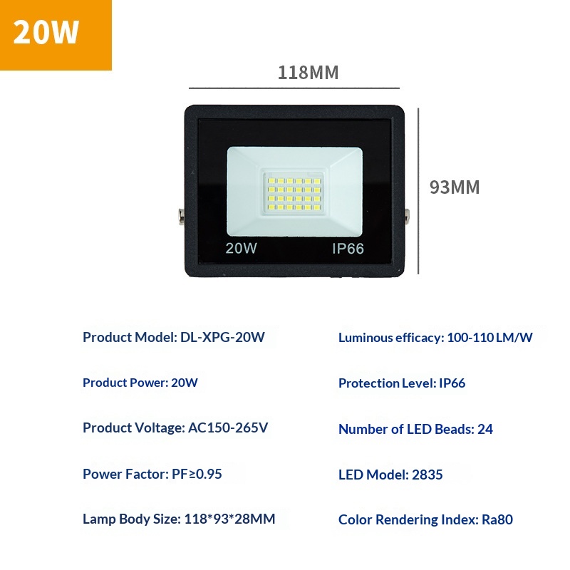 Waterproof LED Outdoor Floodlight Spotlight - Image 5