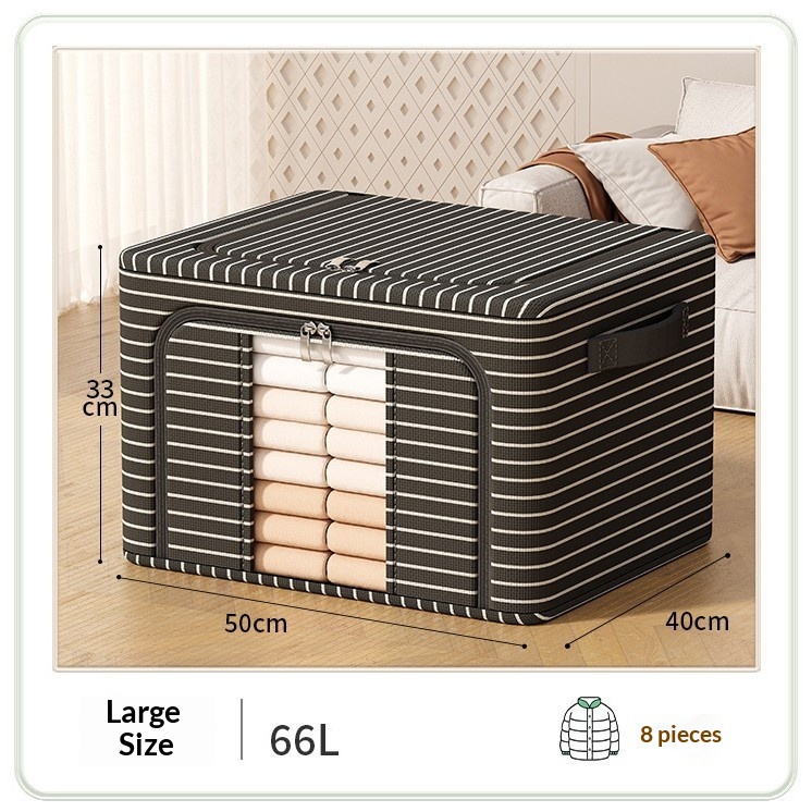 Washable Foldable Wardrobe Storage Box - Image 2