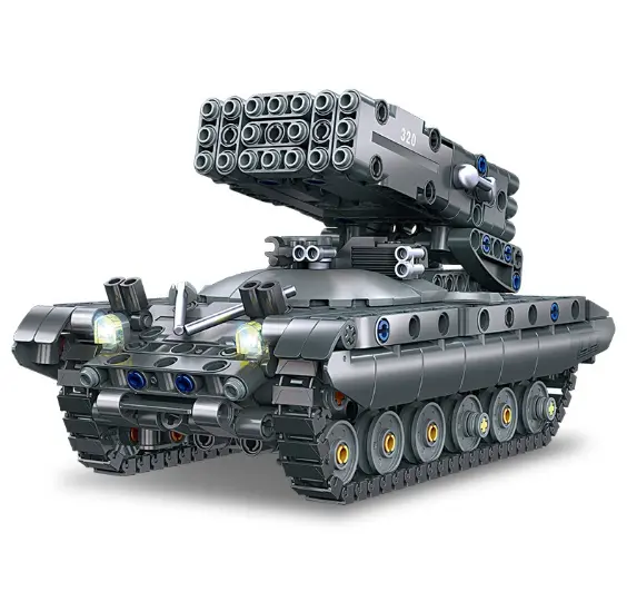 Tank Model Small-piece Building Blocks Holiday Gift